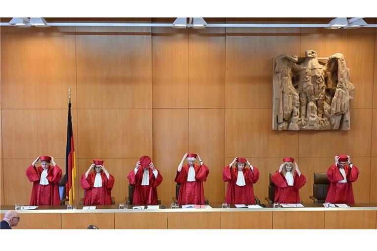 Drei neue Richter für das Bundesverfassungsgericht muss der Bundestag bestimmen.