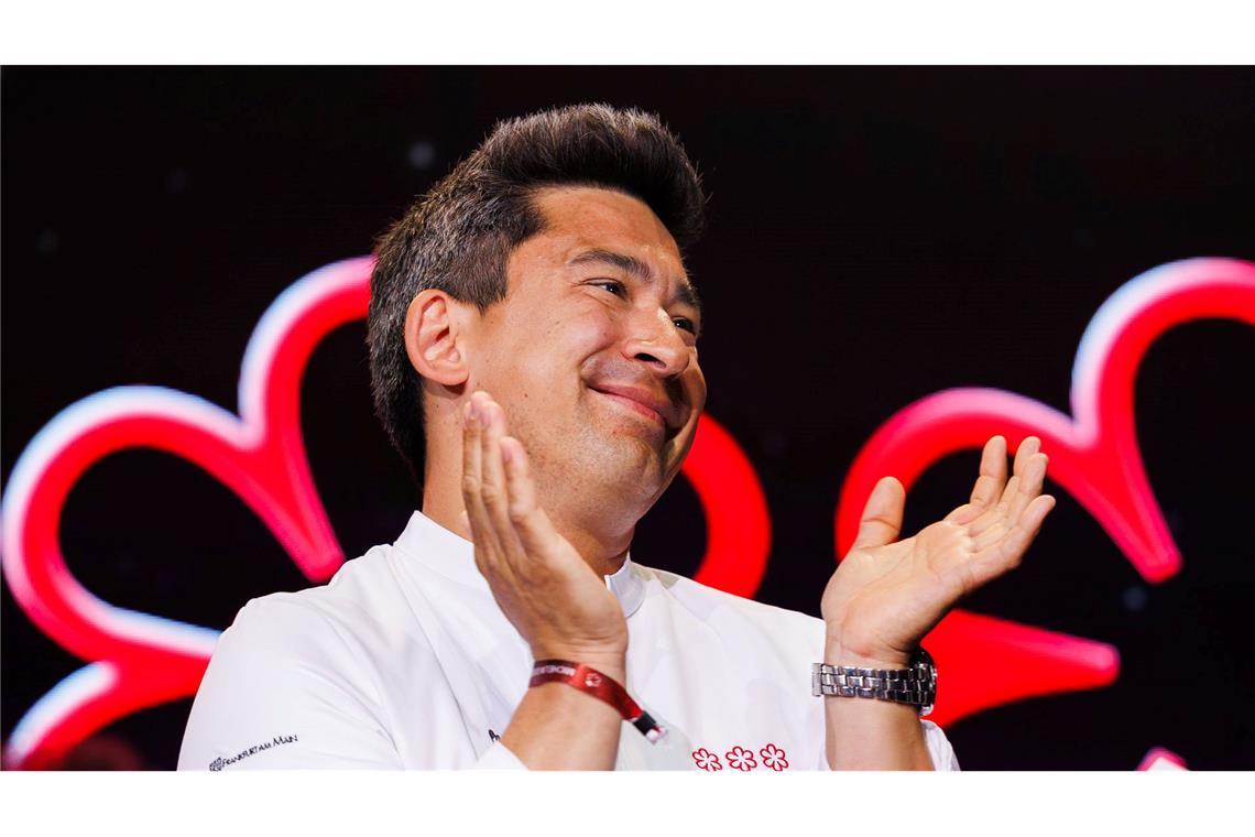 Sterne-Restaurant-Rekord in Deutschland Drei Sterne seien für ihn ein Traum gewesen, dann ein Ziel und letztlich auch Mindset, erklärte Tohru Nakamura, Küchenchef im Restaurant Tohru in München.
