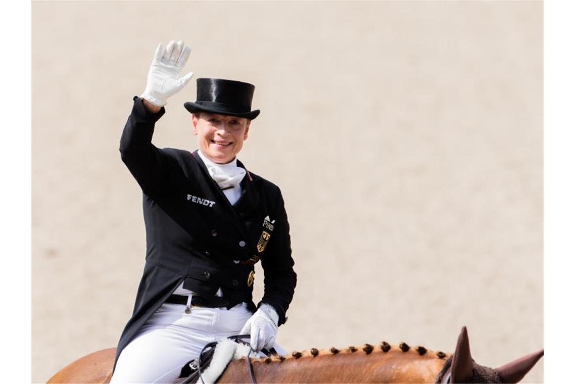 Werth startet mit Sieg ins Stuttgarter Weltcup-Turnier Dressurreiterin Isabell Werth. Foto: Rolf Vennenbernd/dpa/Archivbild