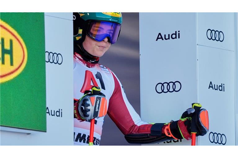 Dritter Saisonsieg: Lokalmatadorin Julia Scheib jubelte auch in Semmering.