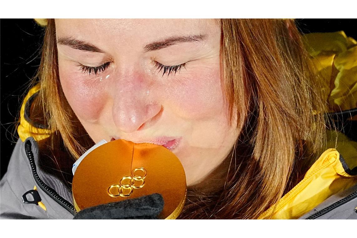 Drittes Gold für Deutschland - Julia Taubitz gewinnt im Rodeln