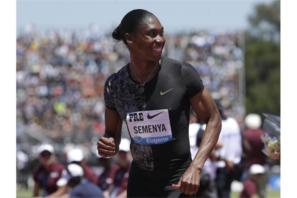 Droht mit dem WM-Boykott: Caster Semenya. Foto: Jeff Chiu/AP