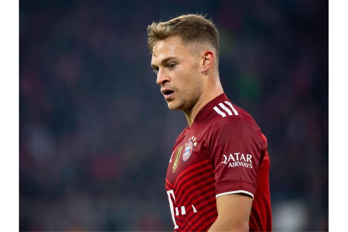 Kimmich in Corona-Falle: Nagelsmann benennt „die Gefahr“ Droht wegen des Kontakts zu einer Corona-Verdachtsperson auszufallen: Joshua Kimmich. Foto: Sven Hoppe/dpa
