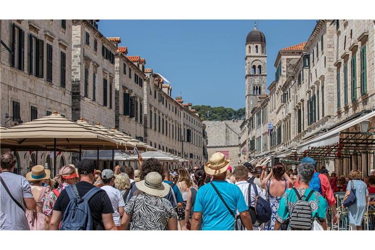 Dubrovnik gilt im Sommer als überfüllt.