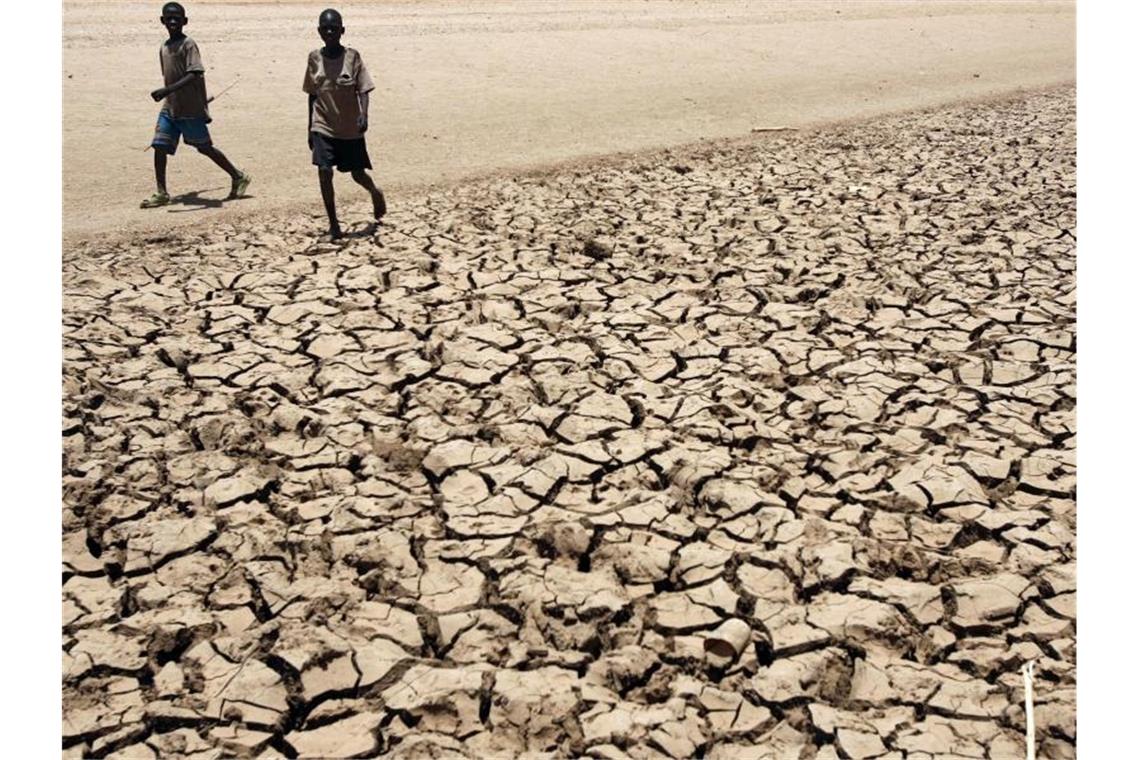 Der vergessene Kontinent? Greta Thunberg wirbt für Afrika Dürre und Hunger in Kenia: Experten sehen auch im Klimawandel Gründe für die Flüchtlingsströme. Foto: Stephen Morrison/epa/dpa/Archiv