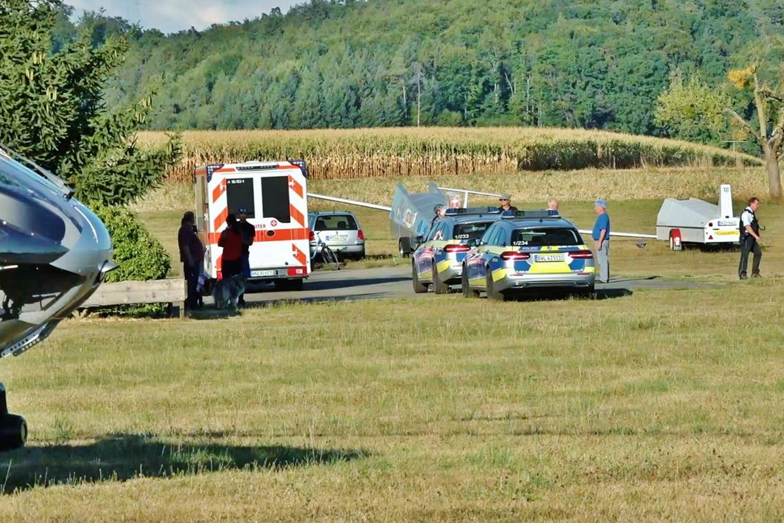 Durch die „weiche Landung“ im Maisfeld wurde der Pilot nicht verletzt. Foto: Kevin Lermer/7aktuell.de