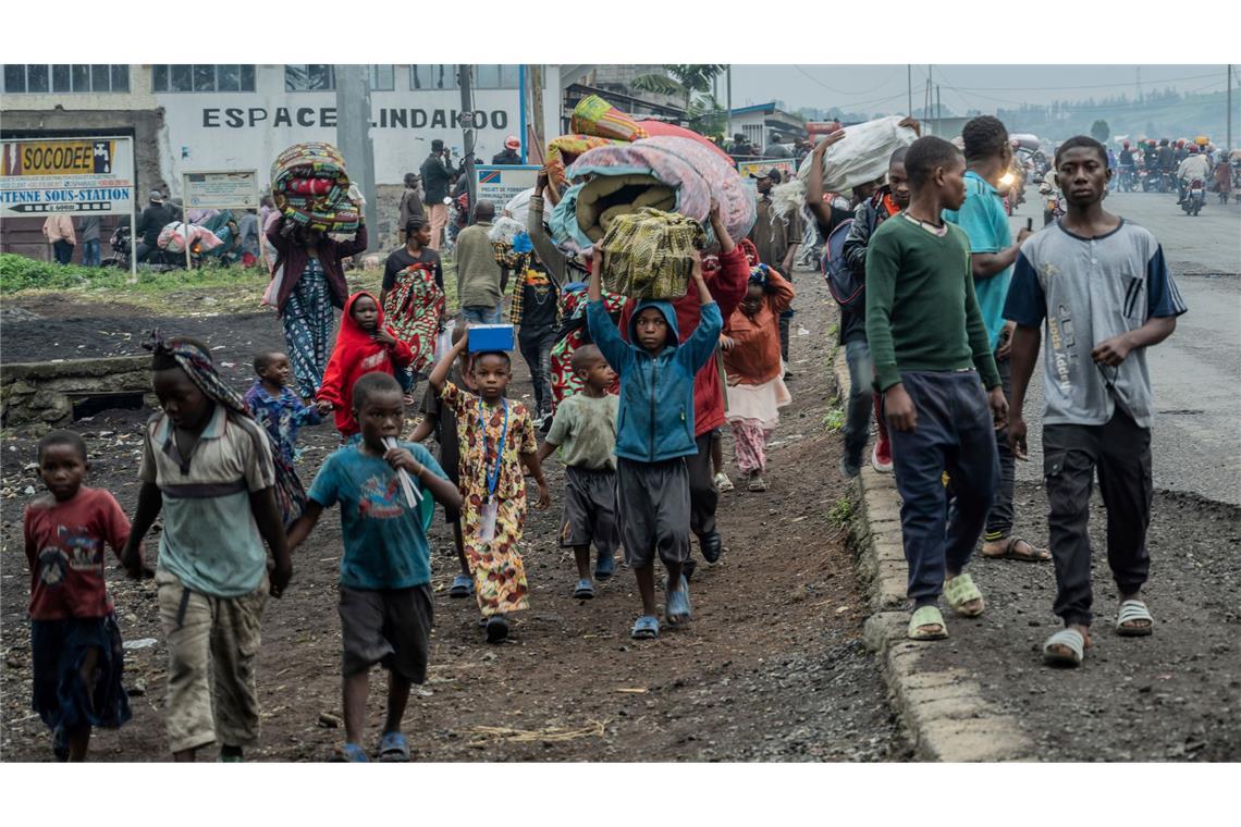 Warum wollen Rebellen den Ostkongo kontrollieren? Durch die Zuspitzung der Lage wurden in den vergangenen Wochen Hunderttausende vertrieben. (Archivbild)