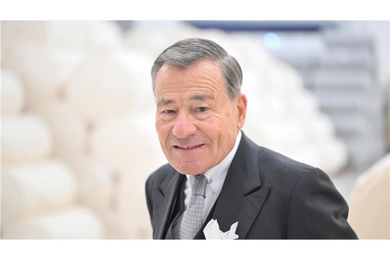 Durch regelmäßige öffentliche Auftritte ist Wolfgang Grupp senior einer der bekanntesten Kaufleute Deutschlands. (Archivbild)