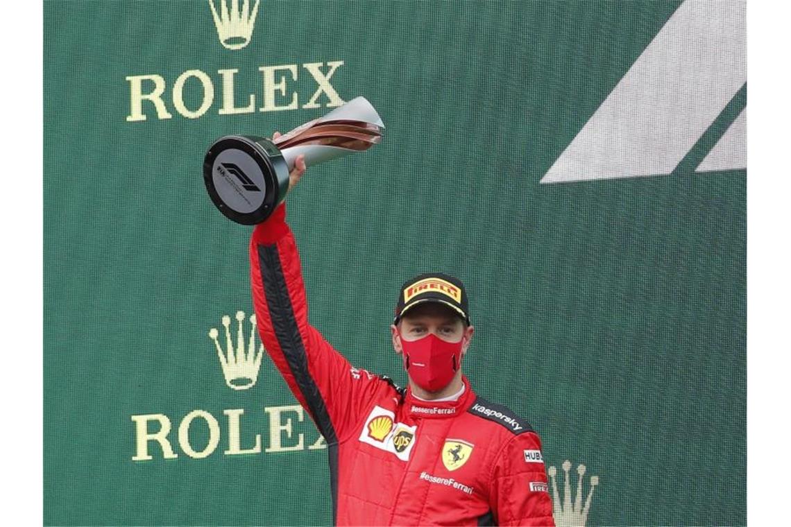 Vettel zurück auf dem Podium: „Habe nicht daran gezweifelt“