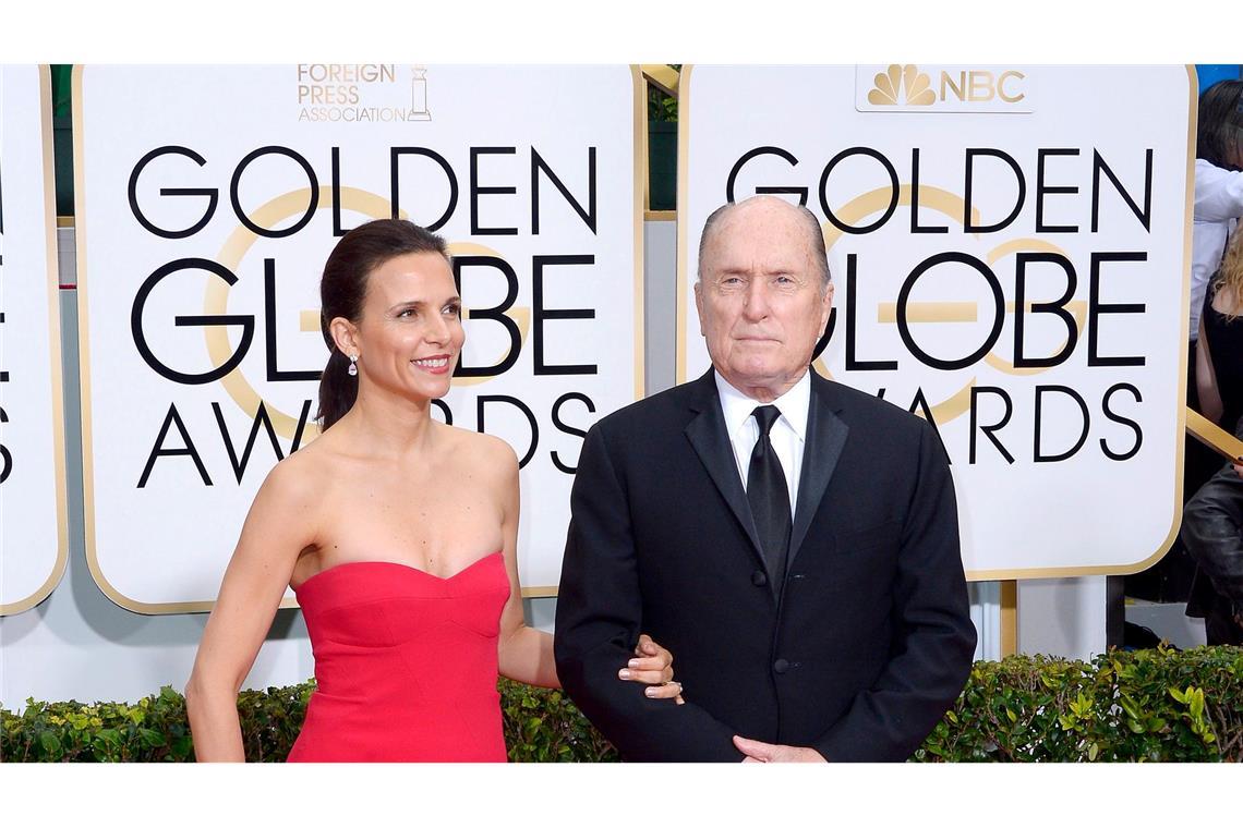 Duvall mit seiner Frau Luciana im Jahr 2015. (Archivbild)