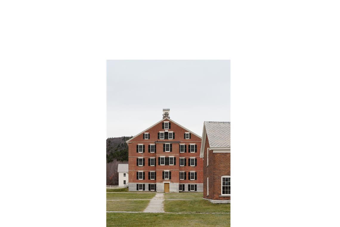 Möbel im Shaker Stil – cooles Design für die Ewigkeit Dwellinghouse (1830), Hancock Shaker Village, Hancock, Massachusetts, 2024