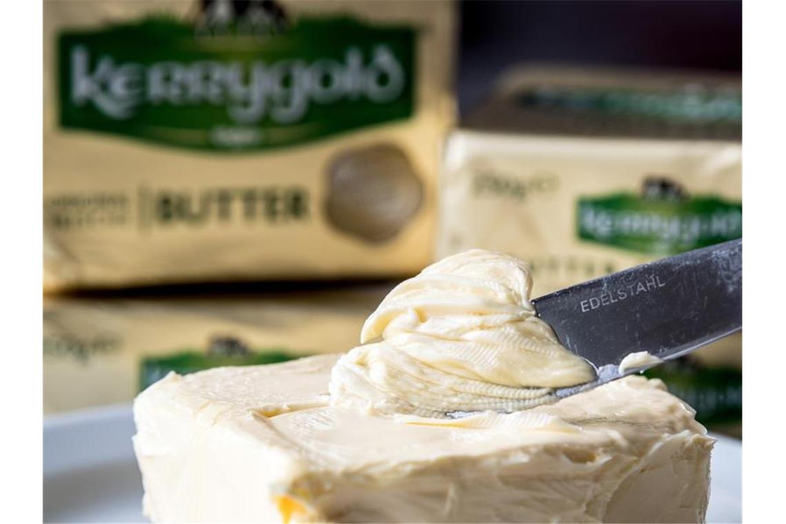 Ebenfalls betroffen: Butter aus Irland. Foto: Federico Gambarini/dpa