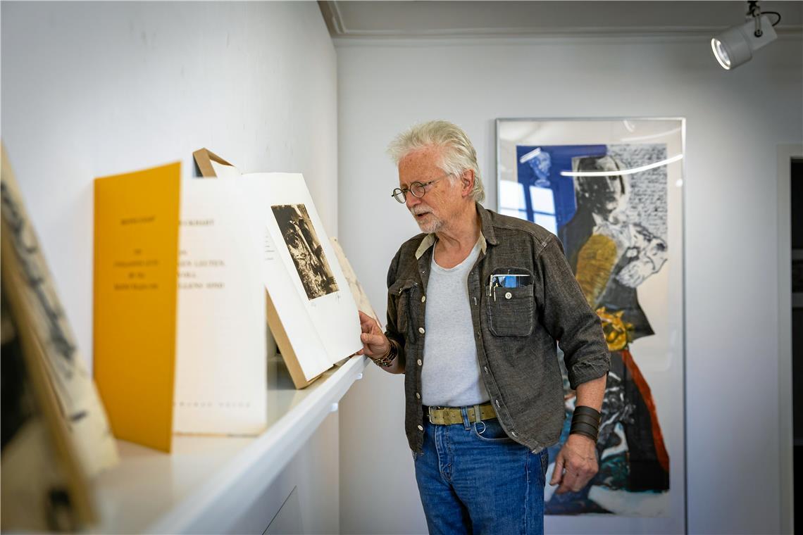 Neue Ausstellung von Eckhard Froeschlin im Backnanger Helferhaus