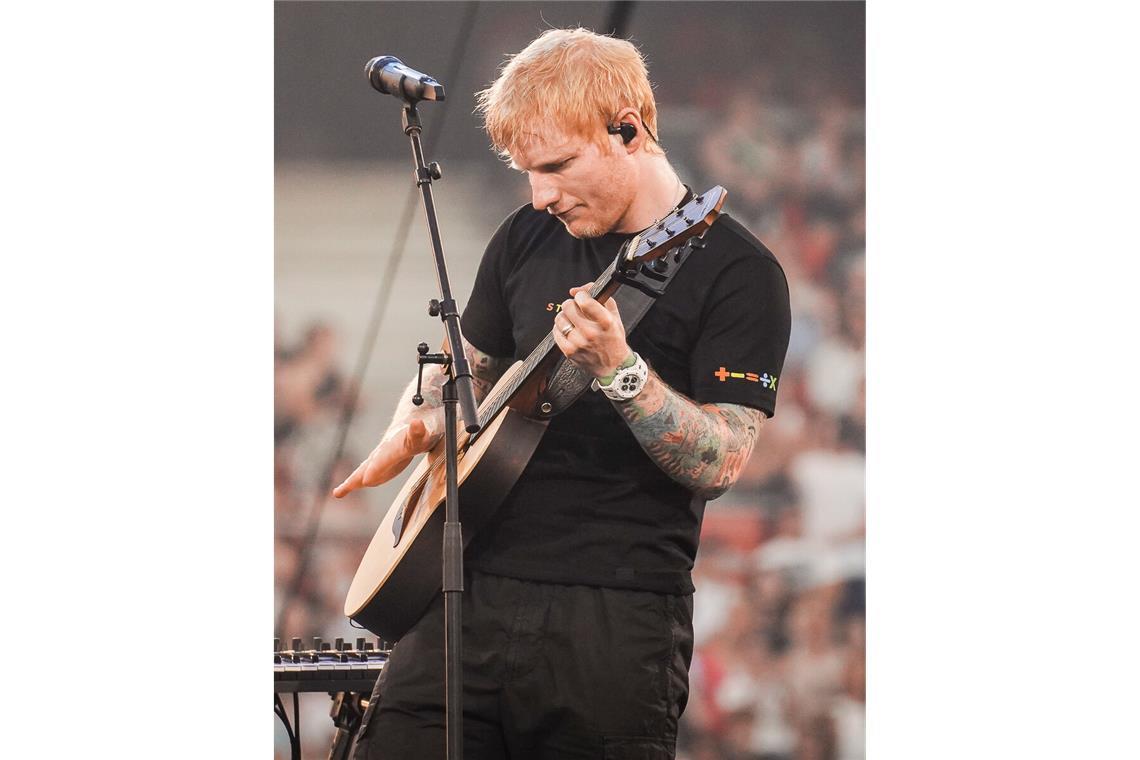 Ed Sheeran in der MHP-Arena