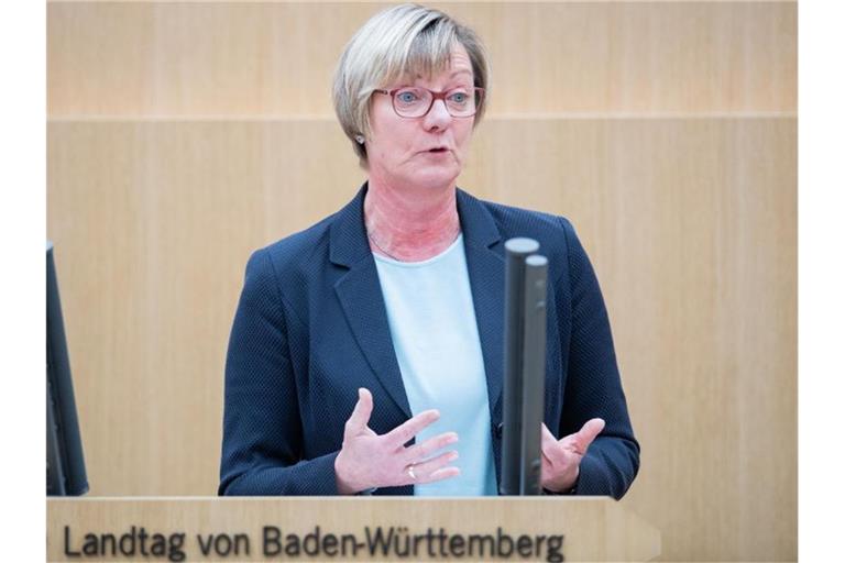 Edith Sitzmann (Bündnis 90/Die Grünen), Finanzministerin von Baden-Württemberg. Foto: Tom Weller/dpa