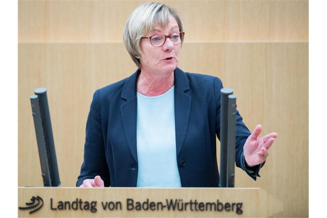 Edith Sitzmann (Bündnis 90/Die Grünen), Finanzministerin von Baden-Württemberg. Foto: Tom Weller/dpa/Archivbild