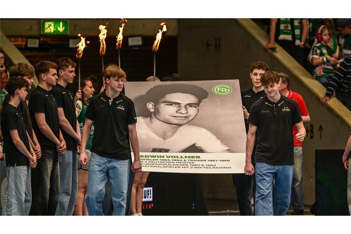 Edwin „Schasch“ Vollmer wurde in die Hall of Fame von Frisch Auf Göppingen aufgenommen.