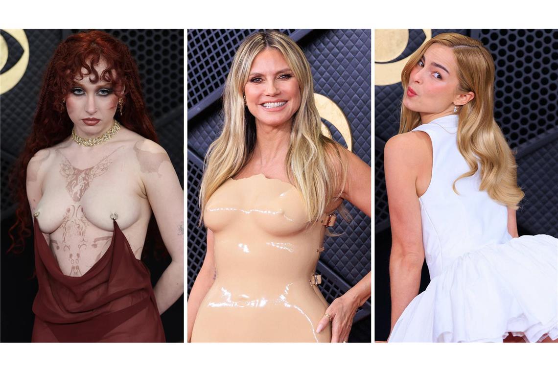 Egal ob Chappell Roan, Heidi Klum oder Addison Rae: Die Stars zeigen auf dem Roten Teppich viel nackte Haut.