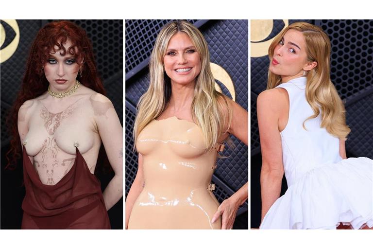 Egal ob Chappell Roan, Heidi Klum oder Addison Rae: Die Stars zeigen auf dem Roten Teppich viel nackte Haut.