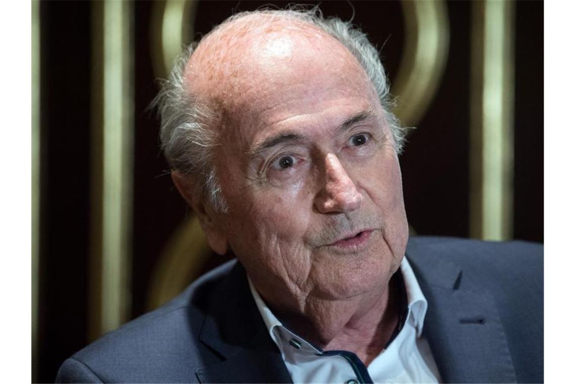 Teil des Blatter-Verfahrens vor Einstellung Ehemaliger FIFA-Präsident: Joseph Blatter. Foto: Federico Gambarini/dpa