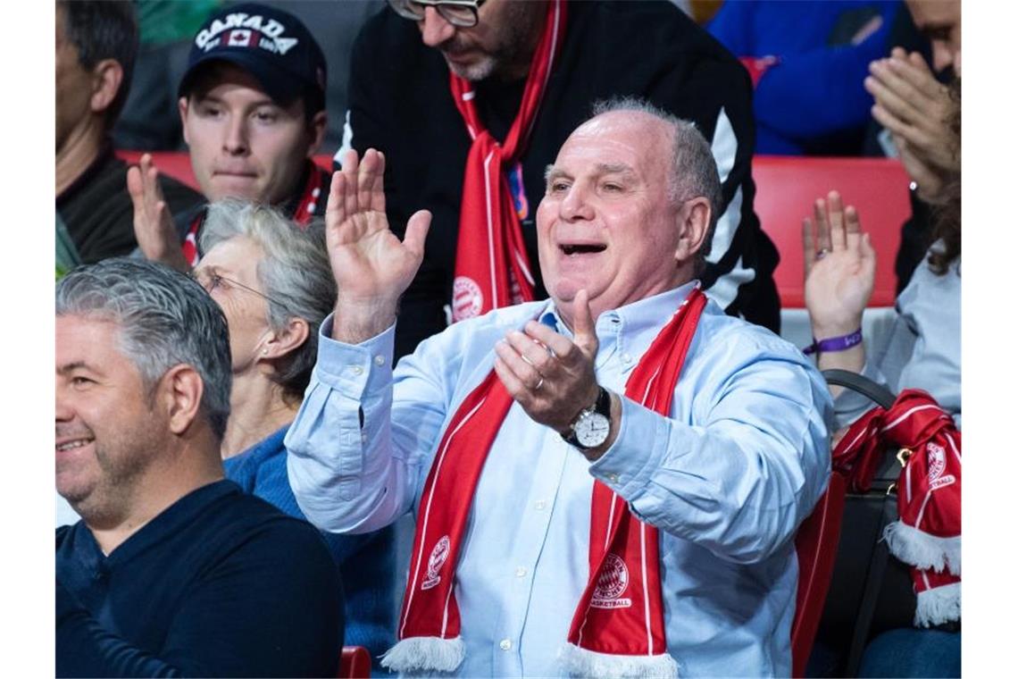 Ehrenpräsident beim FC Bayern München: Uli Hoeneß. Foto: Matthias Balk/dpa