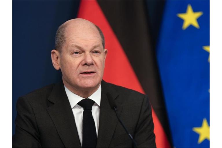 „Ehrgeizig, mutig und kooperativ - diese Kriterien werden den Klima-Club ausmachen“: Bundeskanzler Olaf Scholz. Foto: Markus Schreiber/AP Pool/dpa