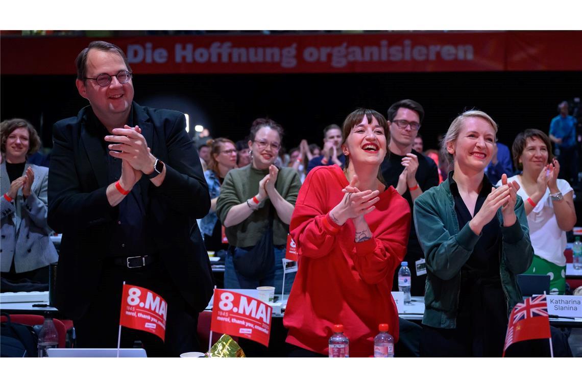Parteitag: Nahost-Streit holt die Linke ein Eigentlich wollte die Linke eine Botschaft von Harmonie setzen.