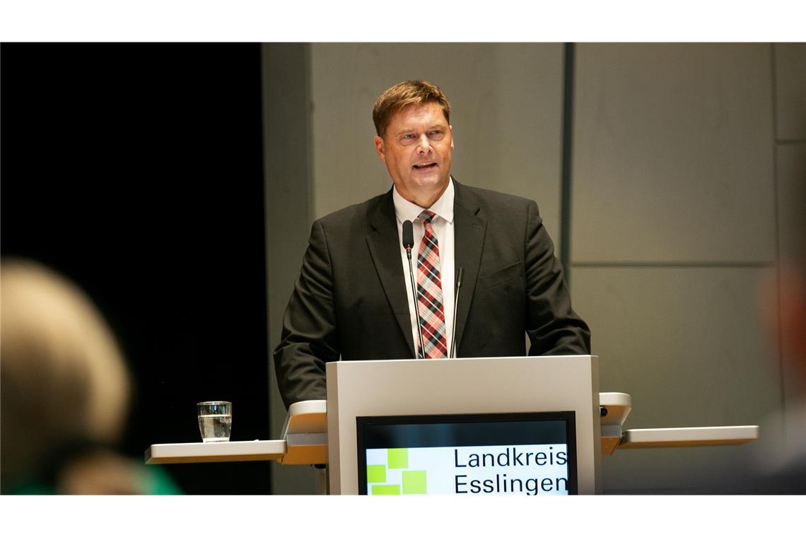 Vor allem Pforzheim sorgt für Nervosität Eigentlich wollte Peter Rosenberger Landrat von Esslingen werden. Jetzt muss er sich in Horb erneut zur Wahl stellen.