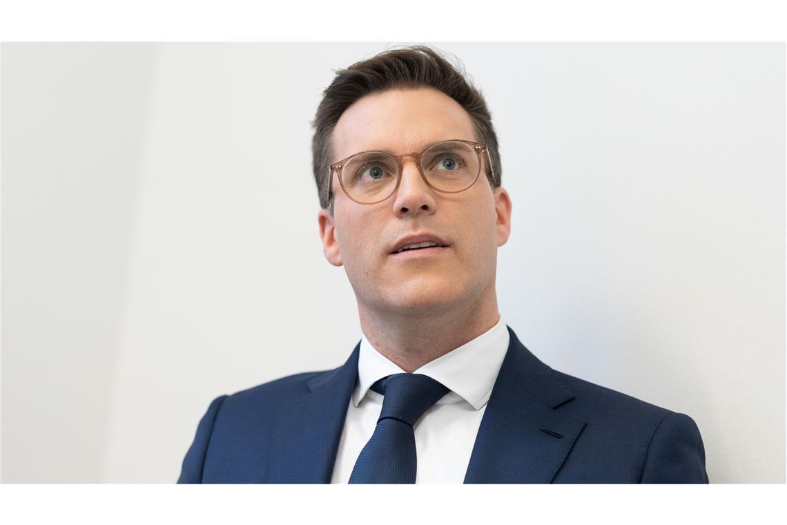 Ein acht Jahre altes Interview des CDU-Spitzenkandidaten Manuel Hagel sorgte kurz vor der Wahl für Wirbel. Wie sehr schadete es ihm? (Archivfoto)