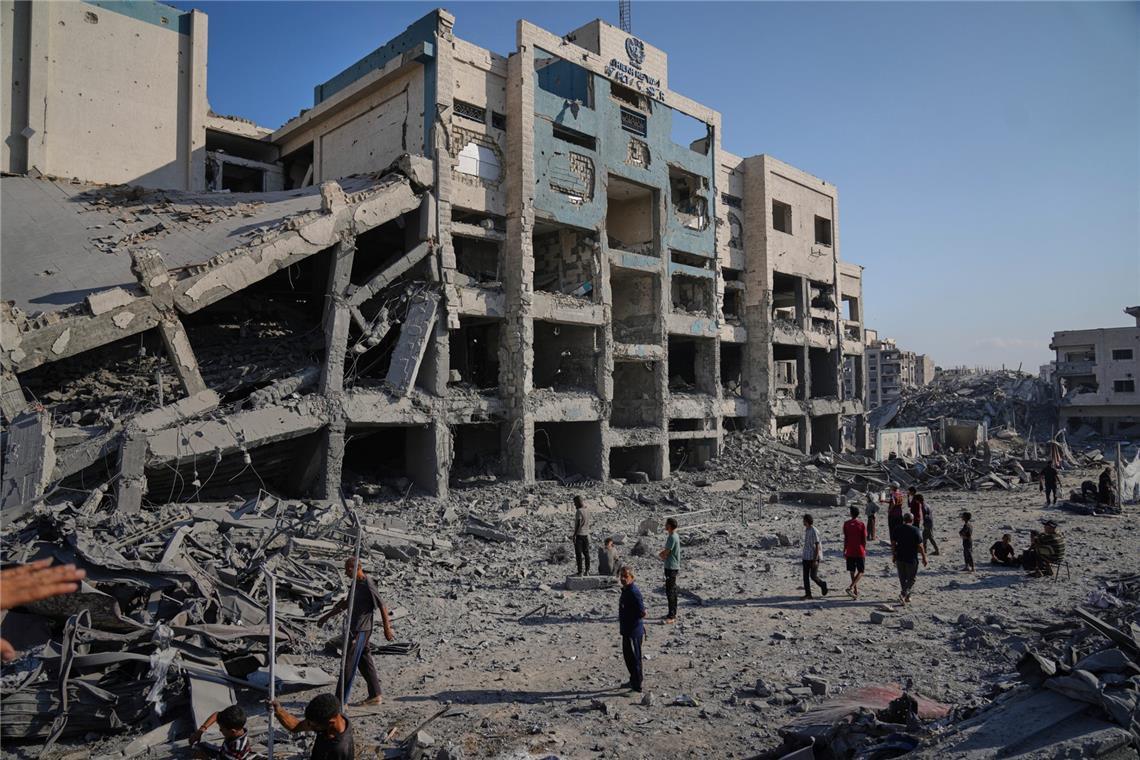 Netanjahu warnt Einwohner der Stadt Gaza: „verschwinden Sie" Ein amerikanisch-palästinensischer Vermittler ruft zur sofortigen Wiederaufnahme von Gesprächen zur Beendigung des Gaza-Kriegs auf (Archivfoto).