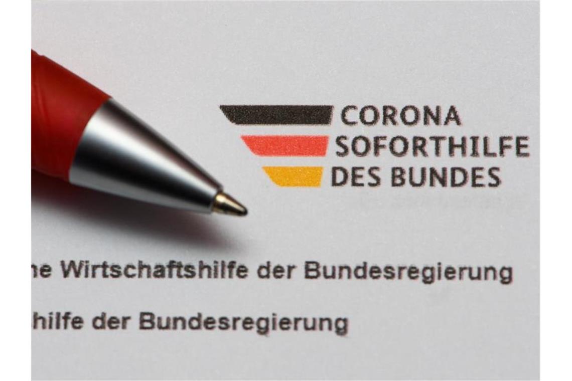 IW: Corona-Hilfen fallen höher aus als notwendig Ein Antrag auf „Novemberhilfe“ des Bundes. Foto: Robert Michael/dpa-Zentralbild/dpa