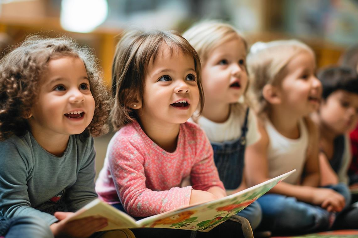 Umfrage: Kinderbetreuung zu Hause oder in der Kita? Ein Argument, das ganz oben steht bei der Begründung, das Kind in eine Kita zu schicken: Das Kind soll mehr Kontakt- und Spielmöglichkeiten haben. Foto: stock.adobe.com/www.freund-foto.de