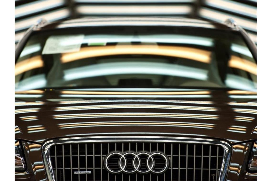 Ein Audi Q5 steht in der Produktion. Foto: picture alliance / dpa/Symbolbild