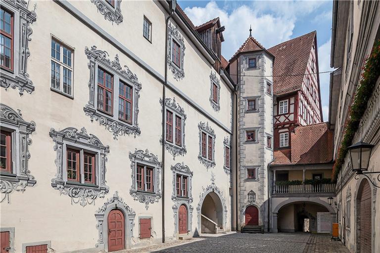 Ein Ausflug führte die Neonazigruppe auch ins Alte Schloss in Gaildorf. Archivfoto: Stefan Bossow