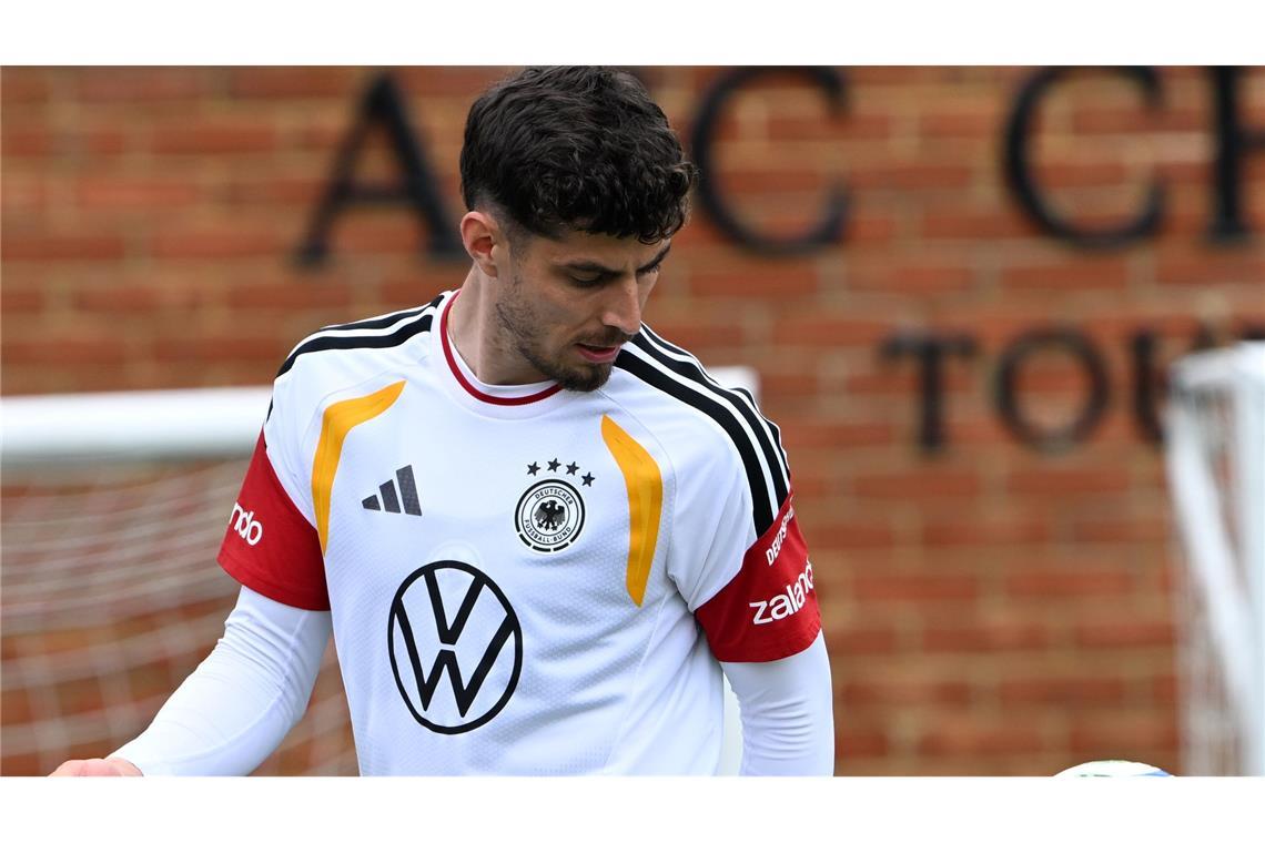 "Ein begnadeter Fußballer", sagt Rudi Völler über Kai Havertz.