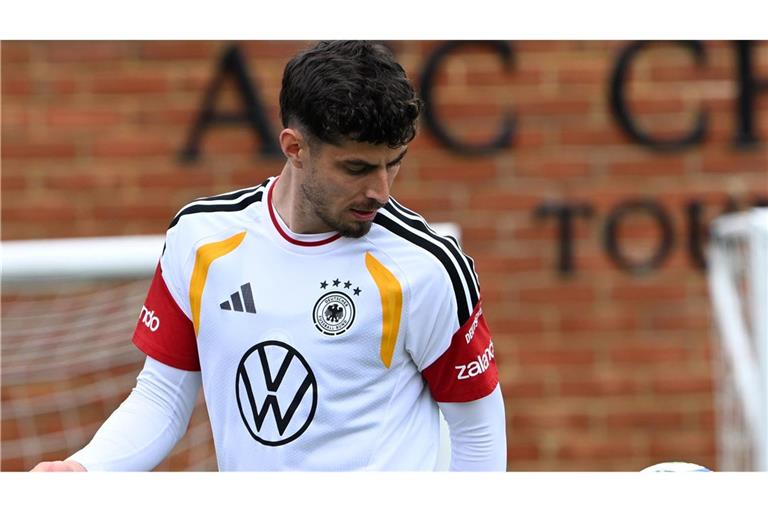 "Ein begnadeter Fußballer", sagt Rudi Völler über Kai Havertz.