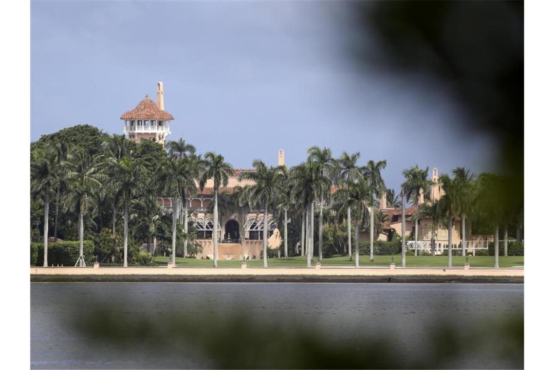 Ein Blick auf das Mar-a-Lago Resort, das zukünftige Hauptdomizil von US-Präsident Donald Trump im US-Bundesstaat Florida. Foto: Lynne Sladky/AP/dpa