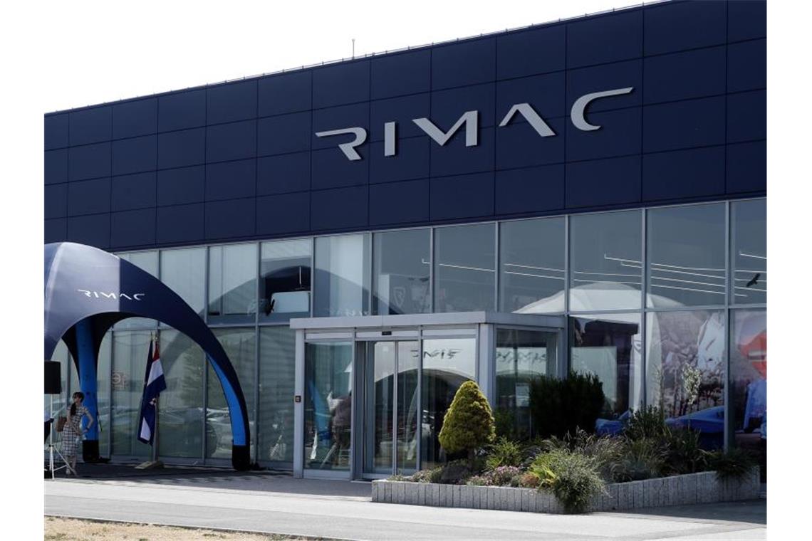 Sportwagenbauer Bugatti-Rimac geht in Kroatien an den Start Ein Blick auf den Hauptsitz des Herstellers von Elektro-Superautos Rimac Automobili. Foto: -/AP/dpa/Archiv
