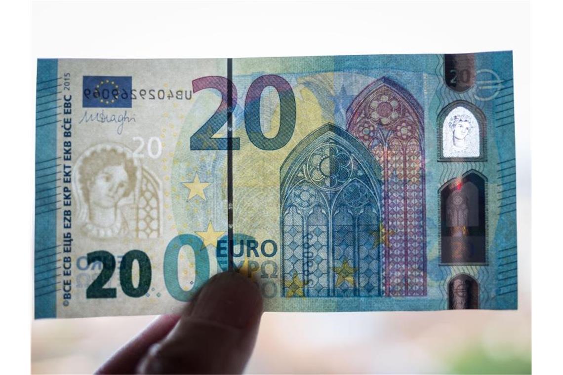 Auch 20-Euro-Schein bekommt standardmäßig eine Lackierung