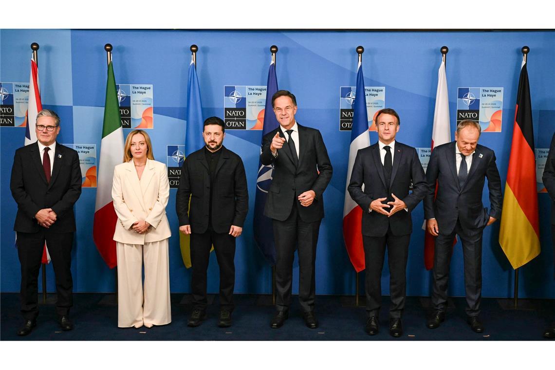Ein E5-Treffen auf Spitzenebene gab es zuletzt 2025 - damals mit dem ukrainischen Präsidenten Selenskyj. (Archivbild)