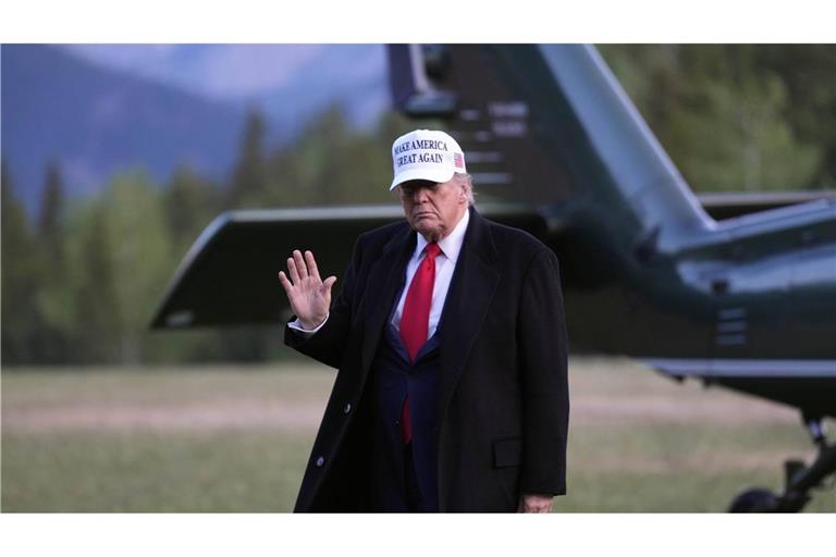 Ein eigenwilliger Spieler: US-Präsident Donald Trump beim G7-Gipfel in Kanada.
