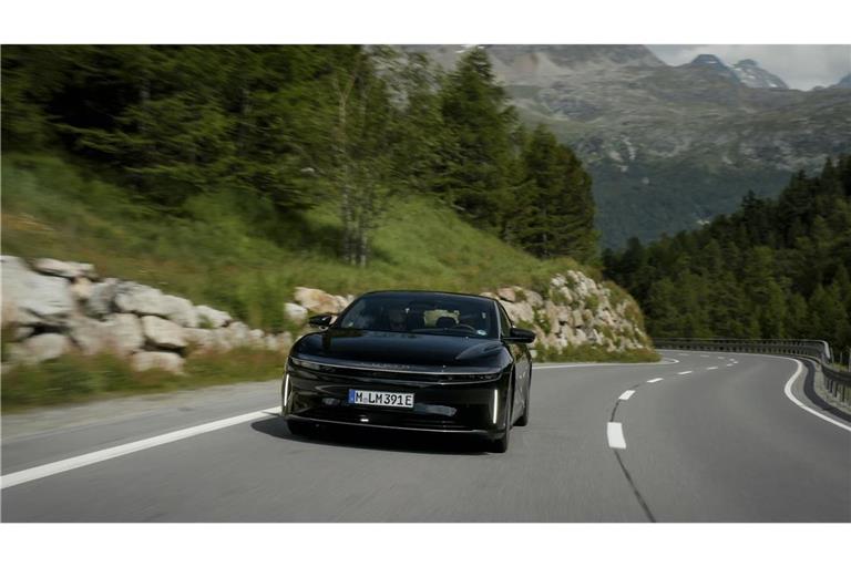 Ein Elektroauto des US-Herstellers Lucid soll mit einer Ladung eine Strecke von 1205 Kilometer bewältigt haben.