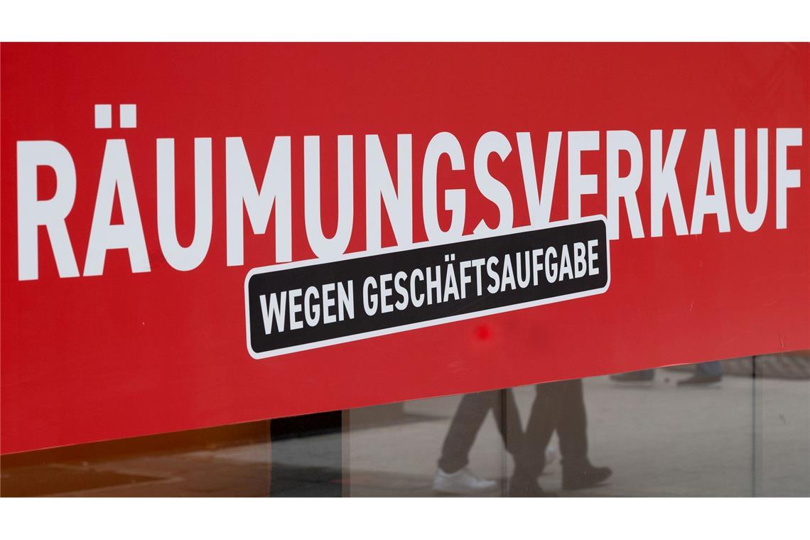 Ein Ende der Pleitewelle ist nicht in Sicht. (Symbolbild)