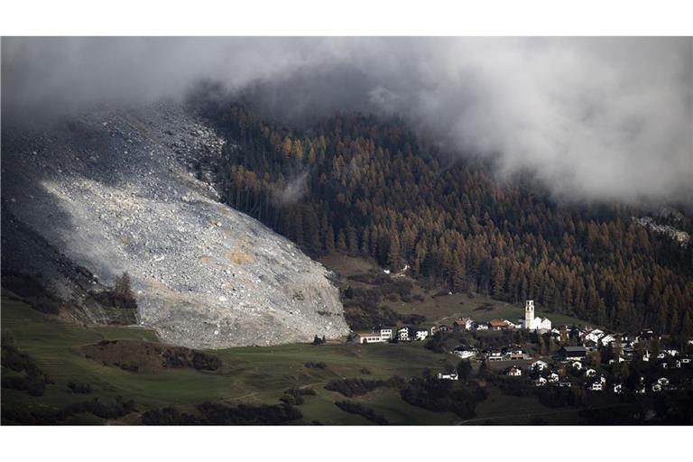 Ein Entwässerungsstollen bringt Entspannung für Brienz. (Archivbild)