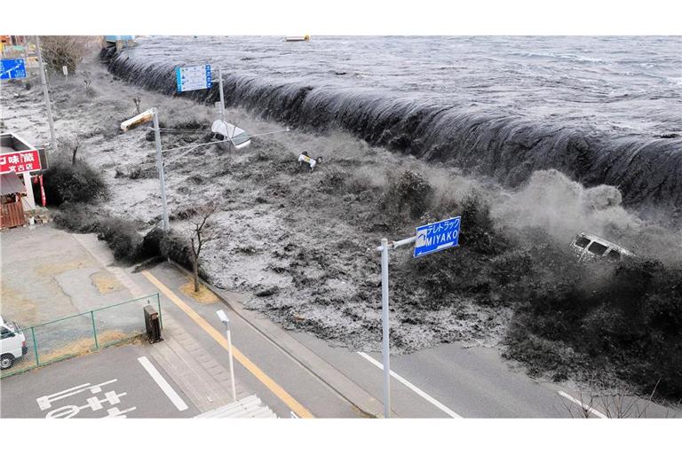 Ein Erdbeben und ein Tsunami sorgten im März 2011 für den Super-GAU im Atomkraftwerk Fukushima.
