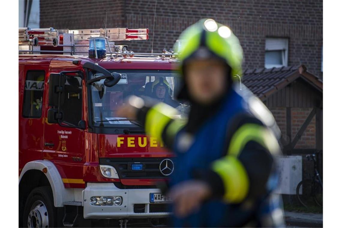 100.000 Euro Schaden bei Scheunenbrand in Kraichtal