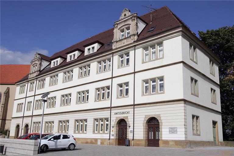Ein Familienstreit von Vater und Sohn endete vor dem Amtsgericht in Backnang. Foto Edgar Layher