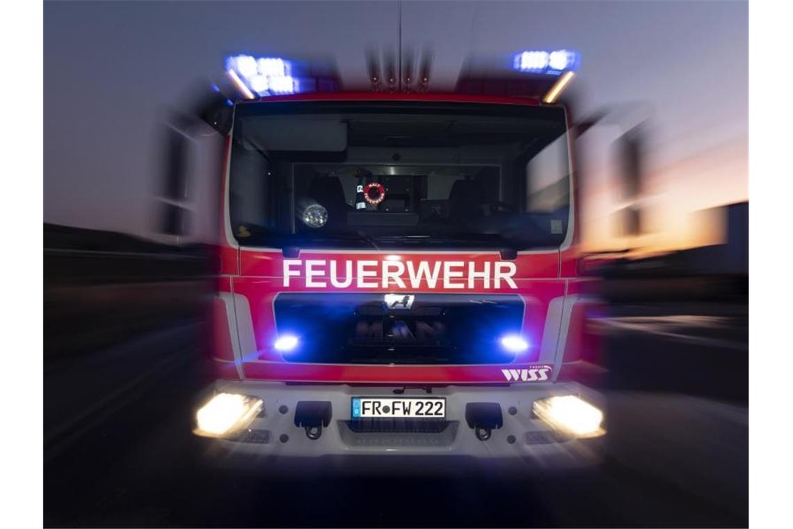 Hoher Schaden bei Brand von Einfamilienhaus im Karlsruhe
