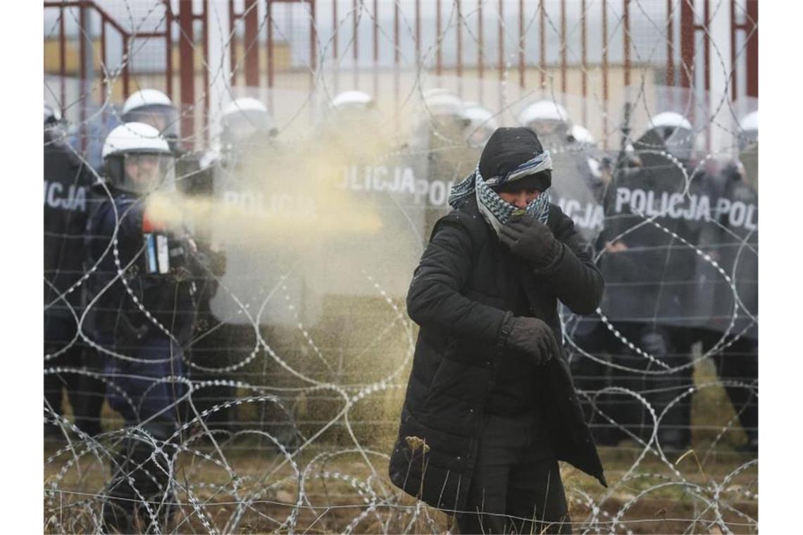 Krise um Migranten an Polens Grenze weiter ungelöst