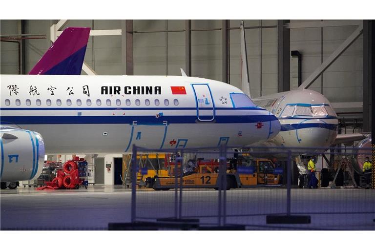 Ein Flugzeug von Air China. (Archivbild)